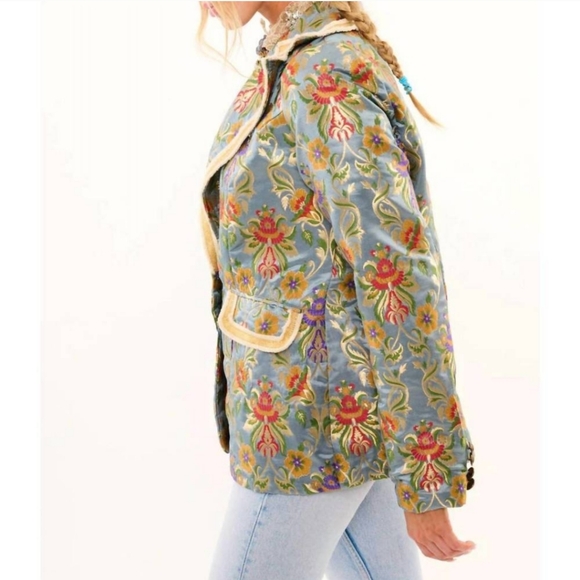 Aratta Renaissance Silk Jacquard Blazer - Picture 2 of 10